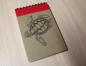 Preview: TURTLE NOTEBOOK 14cm NEU