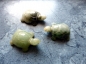 Preview: Jadeit Anhänger Chinesische Jade Schildkröte ca. 35x26mm