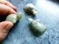 Preview: Jadeit Anhänger Chinesische Jade Schildkröte ca. 35x26mm
