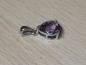 Preview: Amethyst AA Qualität mit Diamentschlif 925 Silber