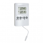 Preview: Digitales Innen-Außen-Thermometer mit Alarm