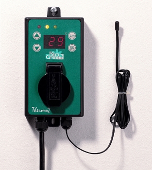 BioGreen Dual-Digital-Thermostat optimal fürs Gewächshaus