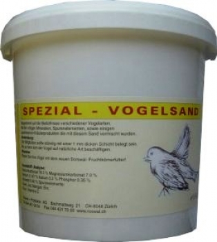 Spezial Vogelsand (Mineralgrit sehr fein) 5000g