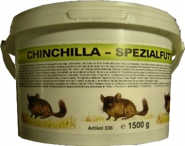 Chinchilla-Würfel 1500g - Spezialfutter