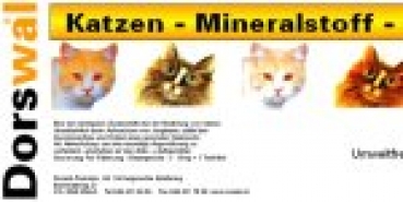 Katzenmineralstoff Pulver 500g