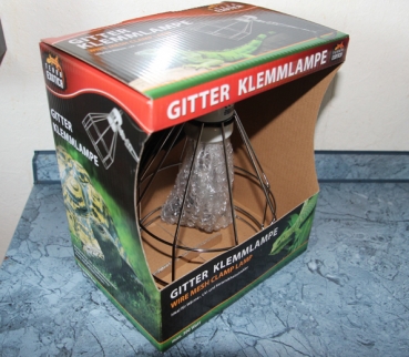 Gitter Klemmlampe  - Wire Mesh Clamp Lamp Terra Exotica