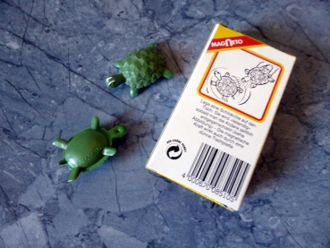 Nostalgie Spielzeug Magnetschildkröten SCHILDA & HILDA