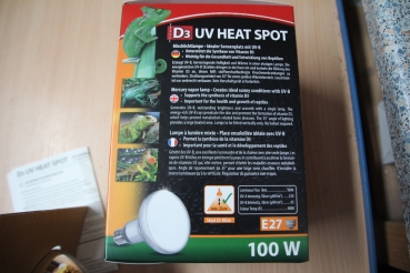 Terra Exotica D3 UV Heat Spot 100 Watt, E27 NEU