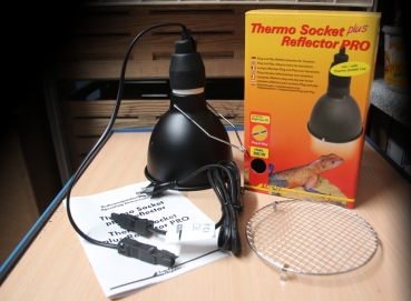 Thermo Socket plus Reflector klein - mit Steckverbindung LuckyReptil