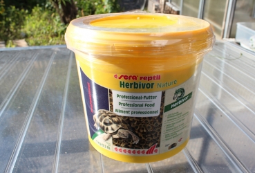 HERBIVOR Sera Reptil  Spezialfutter für Reptilien 3800ml Eimer