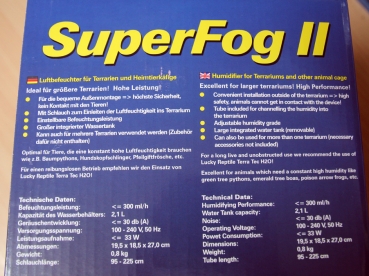 Lucky Reptile Luftbefeuchter Super Fog II