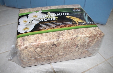 Terra-Exotica Sphagnum Moos aus Chile 1kg