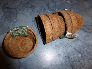 Pflanzzeit "Cocos Anzuchttöpfe" 5 Stück mit 8cm Durchmesser