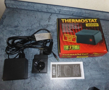 Exoterra Thermostat 300 Watt für Substratheizern und Wärmekabeln