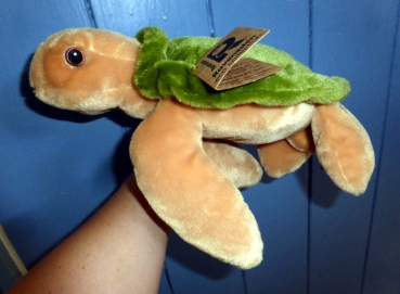 Sea TURTLE - RECYCLED 35cm NEU