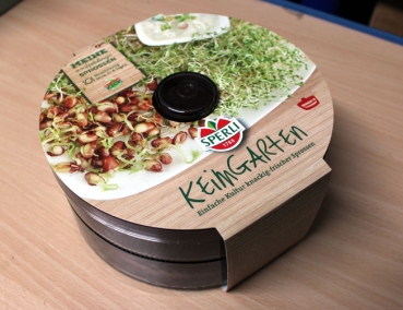 Keimgarten / Keimgerät (Sprossenbox) für Keimsprossen Rund