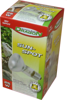 DRAGON Sun-Spot 25 Watt - SPOT 35° Basking Spot Lamp