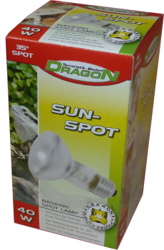 DRAGON Sun-Spot 40 Watt - SPOT 35° Basking Spot Lamp