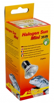 Halogen Sun Mini 35W Doppelpackung, E27 Fassung