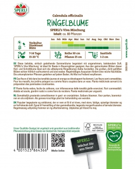 Ringelblume Sperli’s Viva Mischung - Calendula officinalis