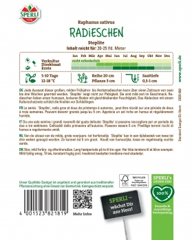 Radieschen Stoplite - Raphanus sativus