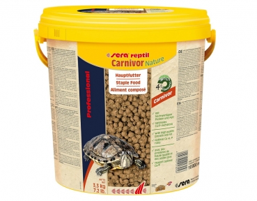 sera reptil Professional Carnivor Nature 10 Liter Eimer (3,3kg)