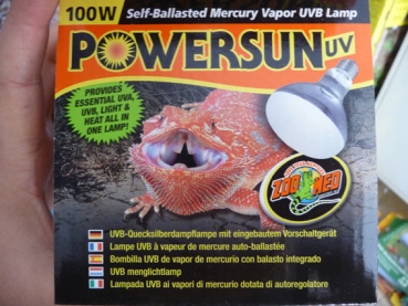 Zoo Med PowerSun "UV Lampe" 100 Watt