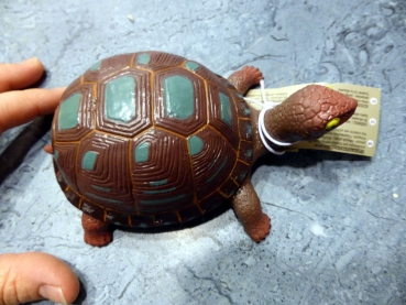 Tortoise Collection Stretch - Farbe dunkelbraun/rot/türkies Spielzeug