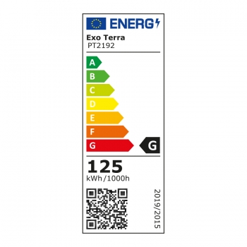 Exoterra Solar Glo 125 Watt Professional Series