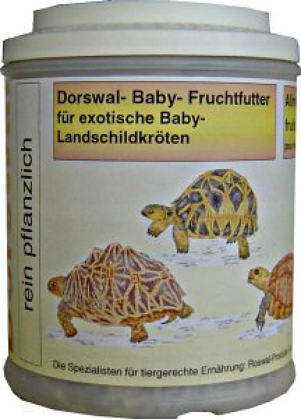 Baby- Fruchtfutter für exotische Baby-Landschildkröten 250g