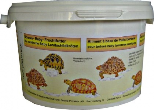 Baby- Fruchtfutter für exotische Baby-Landschildkröten 1200g