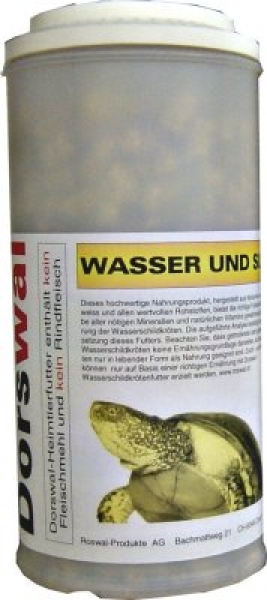 Wasser- und Sumpfschildkrötenfutter 8 mm 350g