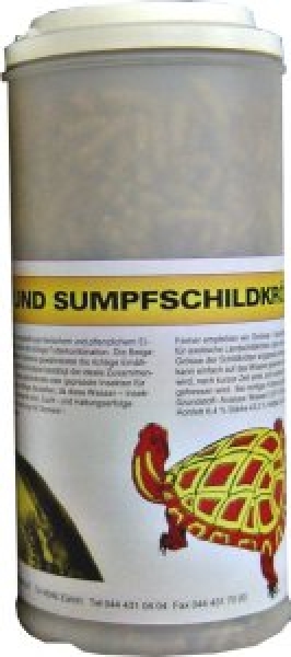 Wasser- und Sumpfschildkrötenfutter 4 mm 400g