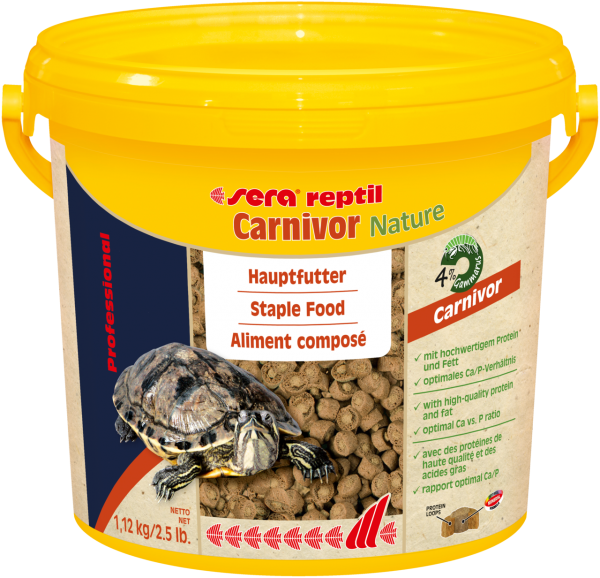 sera reptil Professional Carnivor Nature 3.800ml (1,12kg)