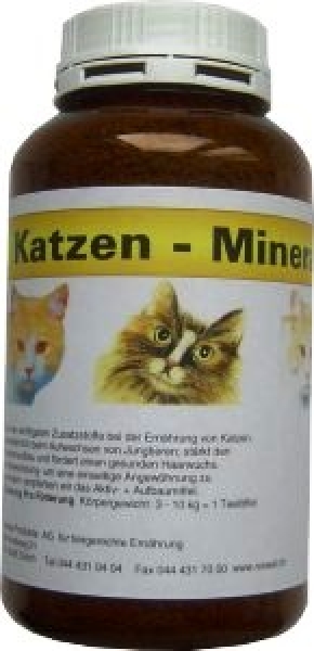 Katzenmineralstoff Pulver 500g