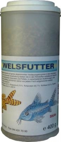 Welsfutter Stäbchen 400g