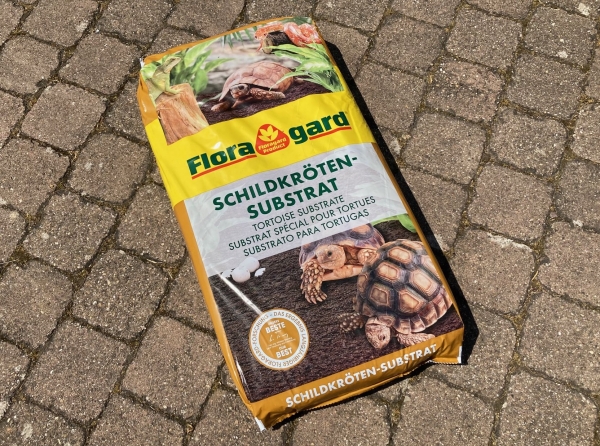 FLORAGARD Schildkröten-Substrat / Schildkrötenerde 50 Liter