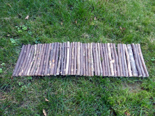 Naturholzbrücke 70x20cm biegbar für Reptilien und Nagetiere