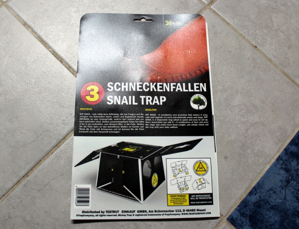 SNAIL TRAP Schneckenfalle (giftfrei)