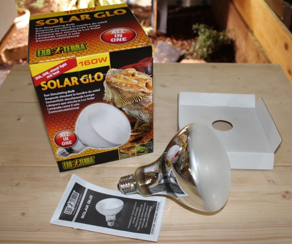 Exoterra Solar Glo 160 Watt Professional