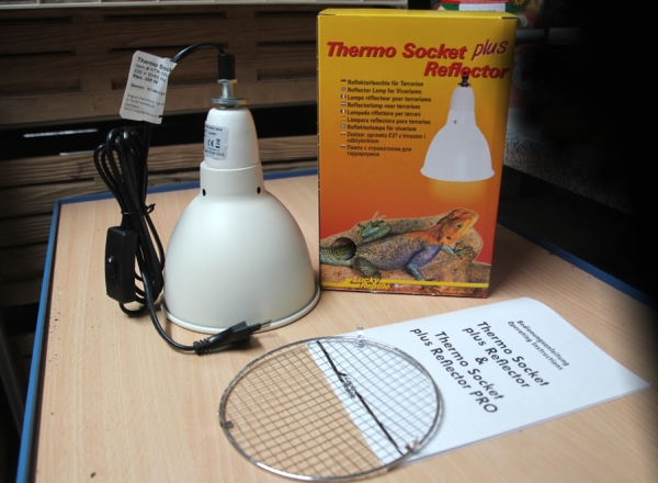 Thermo Socket plus Reflector klein "creme weiss" E27