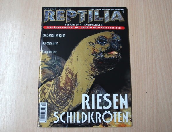 REPTILIA 50, Riesenschildkröten Dezember 2004/Januar 2005