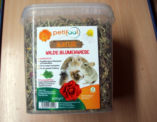 petifool Wilde Blumenwiese 600g Eimer NEU