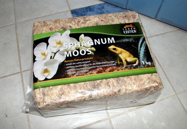 Terra-Exotica Sphagnum Moos aus Chile 1kg