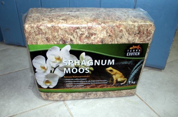 Terra-Exotica Sphagnum Moos aus Chile 1kg