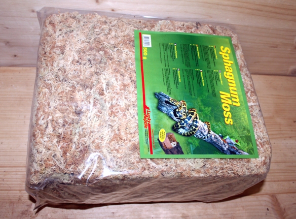 Lucky Reptile - Sphagnum Moos aus Neuseeland Ziegel 500g