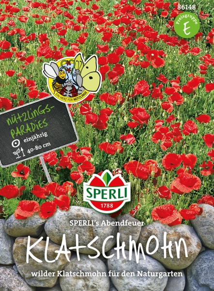 Klatschmohn SPERLI's Abendfeuer - Papaver rhoeas