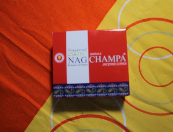 Weihrauch Duftkegel Vijayshree Golden Nag Champa