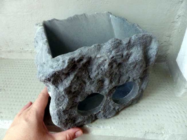 Schildkrötenraufe Granite Rock 20x17x15cm