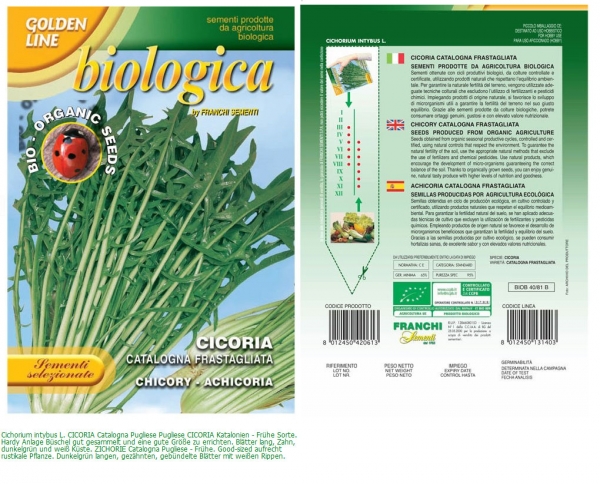 BIOB 40/81 B Biologica Catalogna FRASTAGLIATA 7g